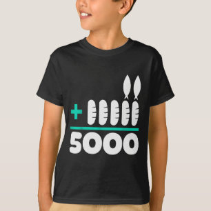 Camiseta Jesus 2 Peixes 5 Pães 5000 Escolhidos Contra O Cu