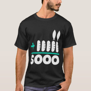Camiseta Jesus 2 Peixes 5 Pães 5000 Escolhidos Contra O Cu