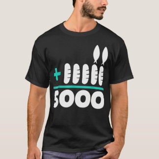 Camiseta Jesus 2 Pica 5 Pés Escolhidos Contra A Cu