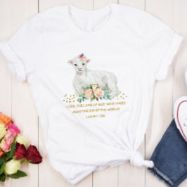 Camiseta Jesus, a Lâmpada de Deus - Personalizável Camisa-T