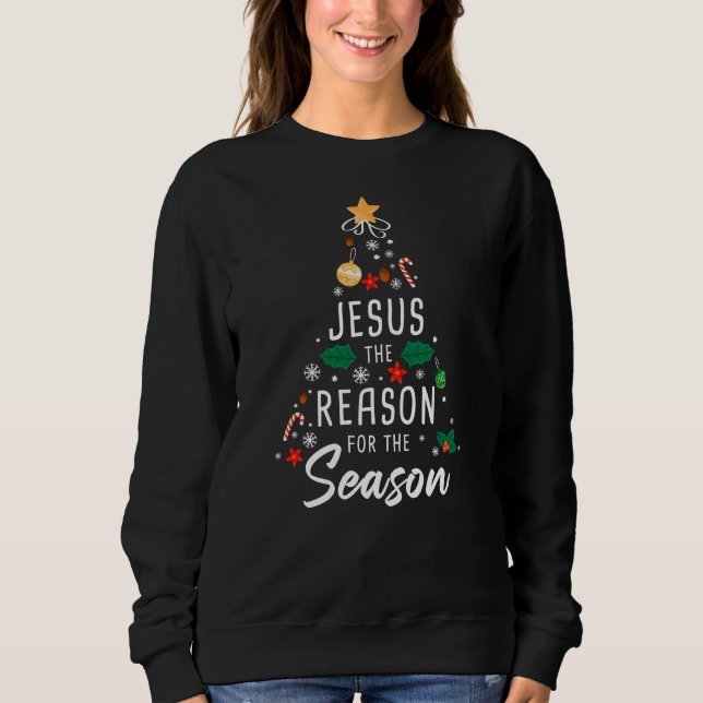 Camiseta Jesus A Razão Da Época - Fé De Natal (Frente)
