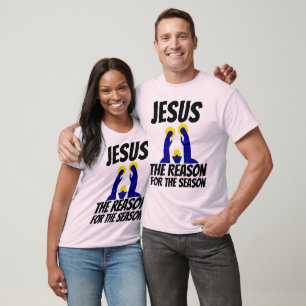 Camiseta JESUS A RAZÃO DA ÉPOCA, Natal