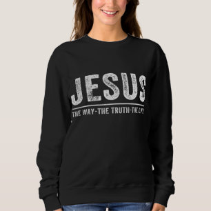 Camiseta Jesus, a Verdade, a Vida dos homens cristãos