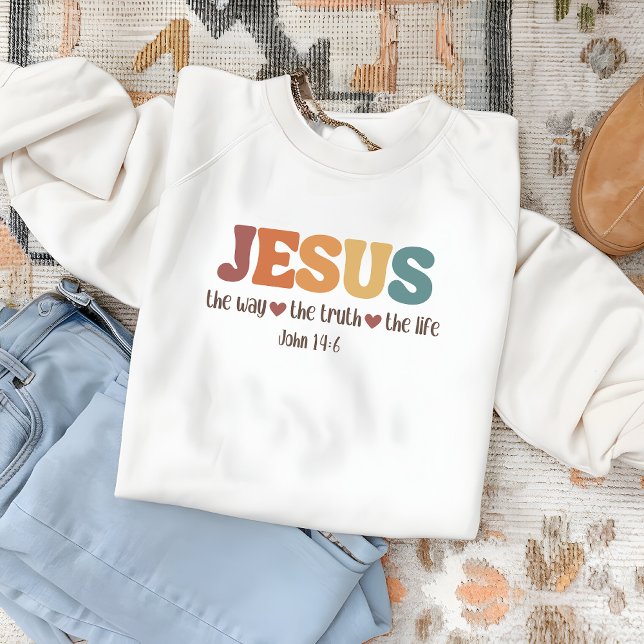 Camiseta Jesus, a verdade, o pescoço da mulher da vida (Criador carregado)