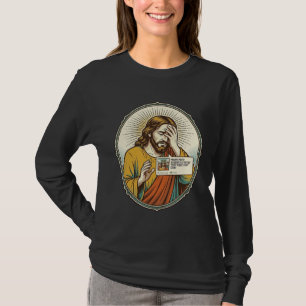 Camiseta Jesus Adicionou à História em vez de Mensagem Dire