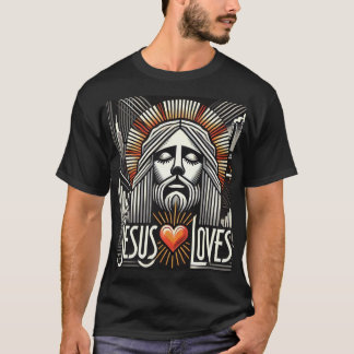 Camiseta Jesus ama