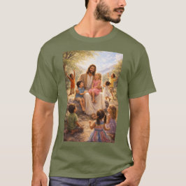 Camiseta Jesus ama as crianças