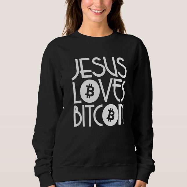 Camiseta Jesus ama Bitmoney (Frente)