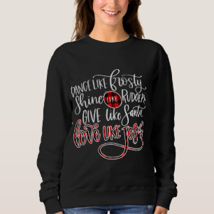 Camiseta Jesus ama  Dança Como Um Brilho Sorridente Como R