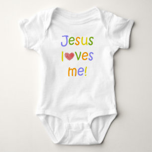 Camiseta Jesus ama-me Creeper infantil