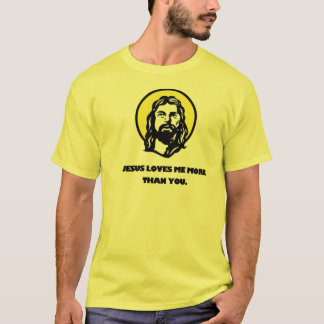 Camiseta Jesus ama-me mais do que você