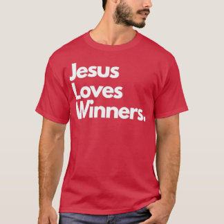 Camiseta Jesus ama vencedores