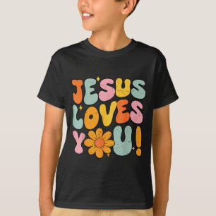 Camiseta Jesus Ama Você Cristã Adolescente Deus Irmã Boa