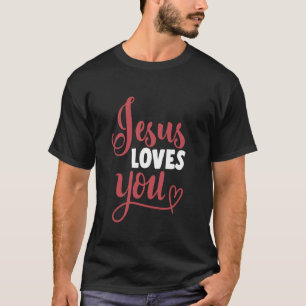Camiseta Jesus Ama Você Deus Fé Jesus