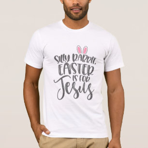 Camiseta Jesus Amor   Páscoa De Coelho Bobo É Para Jesus