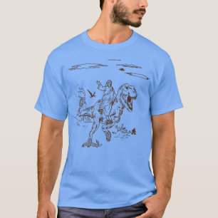 Camiseta Jesus Andando TRe Dinossauro