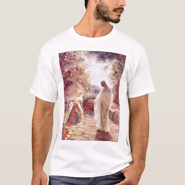 Camiseta Jesus aparece à Maria Madalena (Frente)