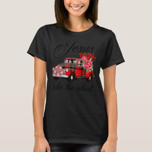 Camiseta Jesus assume o volante Caminhão Vermelho Natal Deu