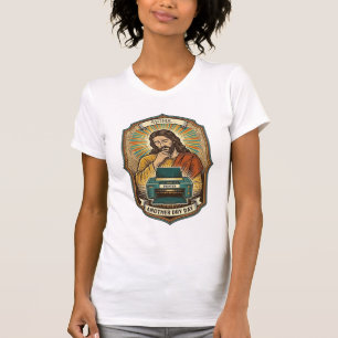 Camiseta Jesus Bandeja de Papel de Impressora Vazia Trabalh
