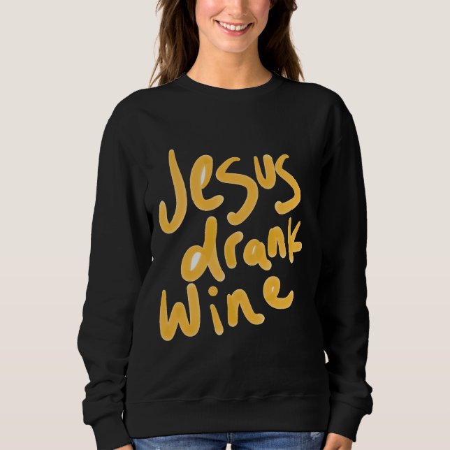 Camiseta Jesus Bebeu Vinho (Frente)