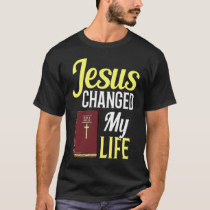 Camiseta Jesus Bíblia Cross Nazareth Estudo cita