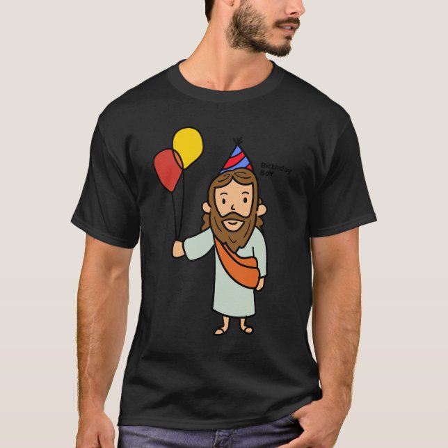 Camiseta Jesus Birthday Boy Natal (Frente)