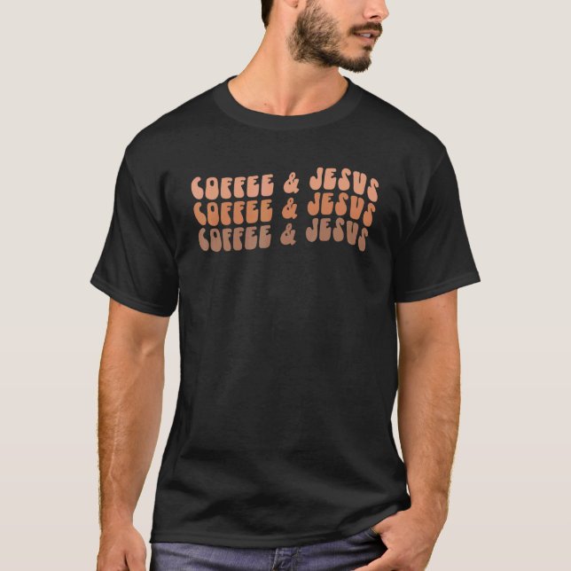 Camiseta Jesus Café E Café Christian Reling (Frente)