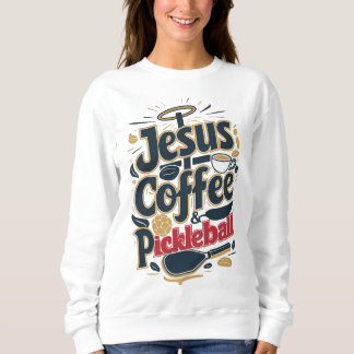 Camiseta Jesus, Café e Pickleball - Combinação de Fé e Dive
