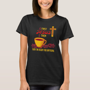Camiseta Jesus Café Lover