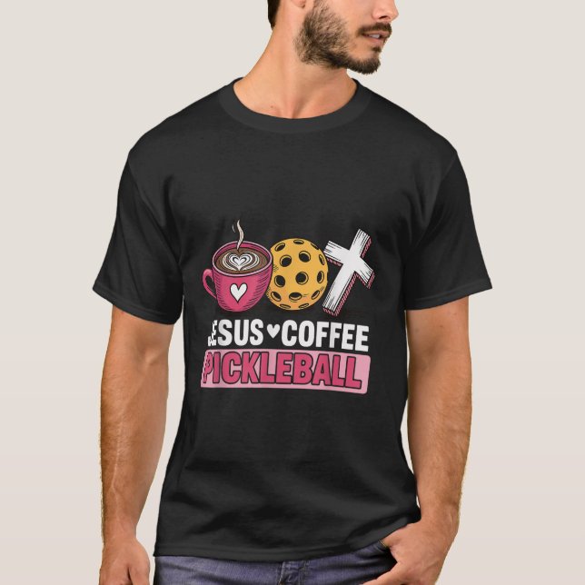 Camiseta Jesus Café Pickleball (Frente)