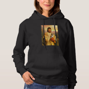 Camiseta Jesus Carregando Beagle Puppy Dog Ideia Para Beagl