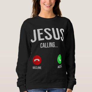 Camiseta Jesus Chamando Telefone Celular Tela de Chamada Ch