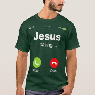 Camiseta Jesus Chamar Igreja Cristã de Bíblias Religiosas
