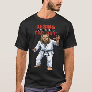 Camiseta Jesus Christ Lutador de Jiu Jitsu Brasileiro JJB