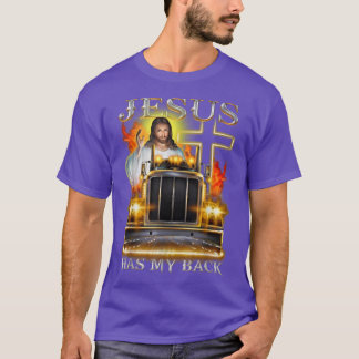 Camiseta Jesus-Com-Meu-Caminhão-Traseiro