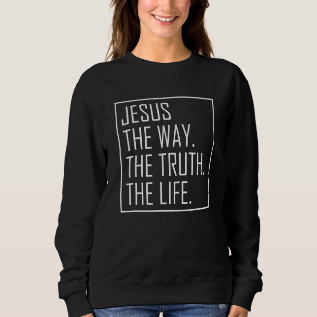 Camiseta Jesus Como A Verdade A Vida (Frente)