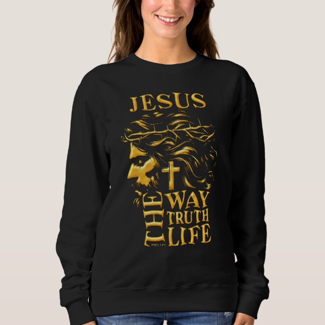 Camiseta Jesus, como a vida da verdade (Frente)