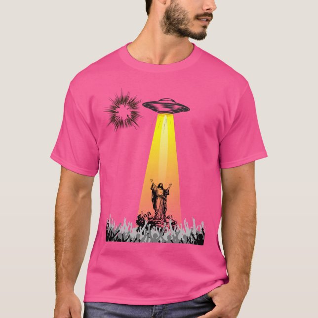 Camiseta Jesus Como Alienígena (Frente)
