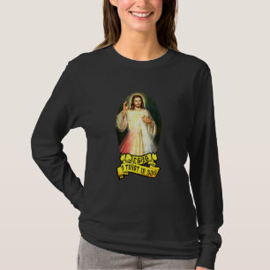 Camiseta Jesus, Confio Em Sua Pessoa Católica