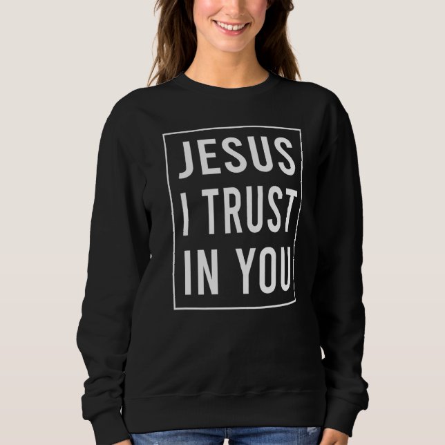 Camiseta Jesus, Confio Em Ti, Devoção Divina De Compaixões  (Frente)