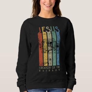 Camiseta Jesus Criador Do Arco-Íris Noah E Da Arca