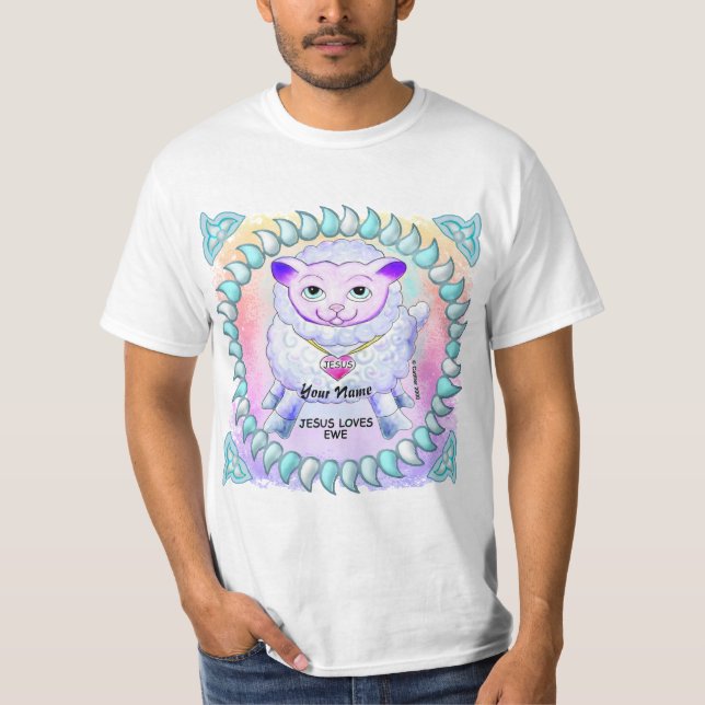Camiseta Jesus Cristão Ama Você (Frente)