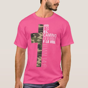 Camiseta Jesus, cristão espanhol, presentes religiosos