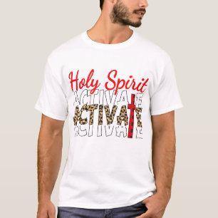 Camiseta Jesus Cristãos Espírito Santo Ativa Me Religioso