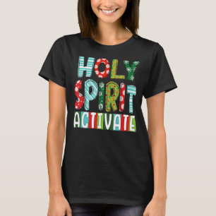Camiseta Jesus Cristãos Espírito Santo Ativa Me Religioso