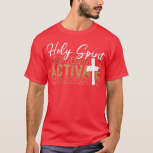 Camiseta Jesus Cristãos Espírito Santo Ativa Me Religioso