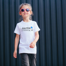 Camiseta Jesus Cristo após a fé Bíblia