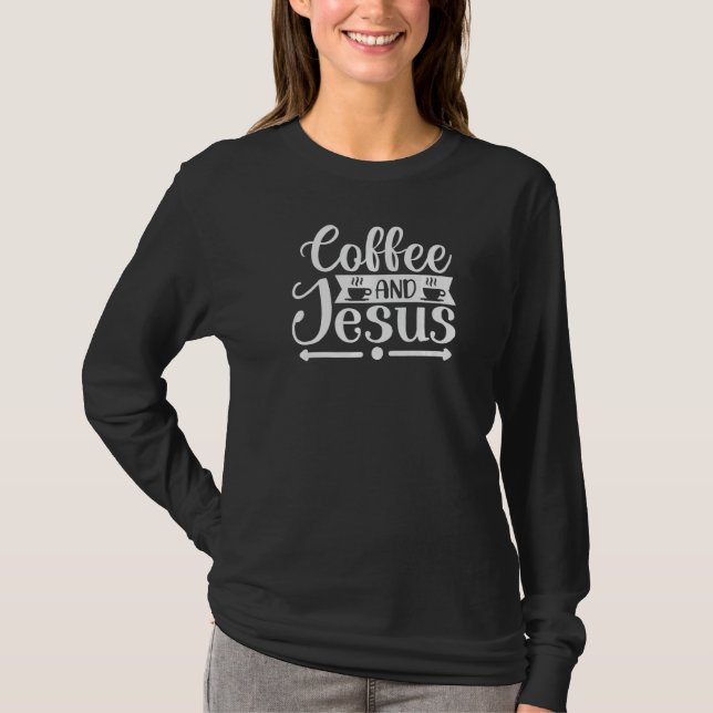 Camiseta Jesus Cristo Café Amar Voltar Em Breve Cristo (Frente)