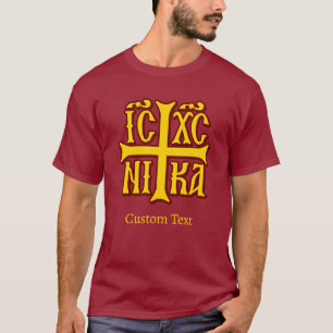Camiseta Jesus Cristo Conquista Emblem