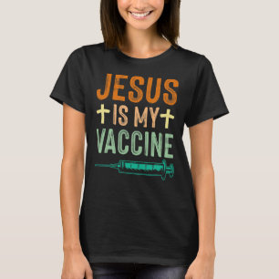 Camiseta Jesus Cristo Cristão Jesus É Minha Vacina Christi